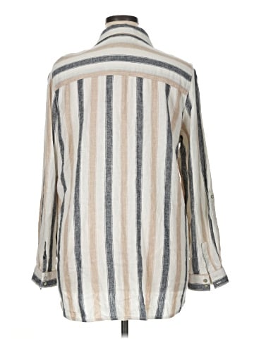 Tahari 3/4 Sleeve Button-Down Shirt (view 2)