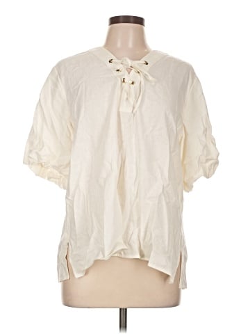 Jones New York Signature Short Sleeve Blouse (view 1)