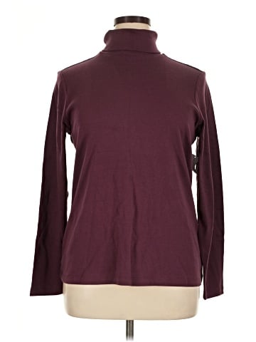 Christopher & Banks Long Sleeve Turtleneck (view 1)