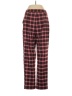 Forever 21 Plaid Red Casual Pants Size M - photo 2