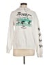 Old Navy White Pullover Hoodie Size M - photo 1