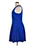 Attention Solid Blue Cocktail Dress Size XL - photo 5