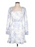 Forever 21 100% Polyester White Cocktail Dress Size L - photo 1