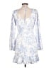 Forever 21 100% Polyester White Cocktail Dress Size L - photo 2