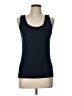 Three Dots 100% Cotton Blue Tank Top Size L - photo 1