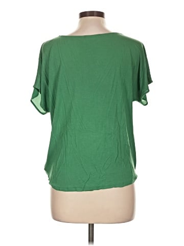 INC International Concepts Short Sleeve Blouse (view 2)