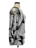 Thalia Sodi Silver Long Sleeve Blouse Size XL - photo 4