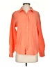 Splendid 100% Cotton Orange Long Sleeve Button-Down Shirt Size S - photo 1