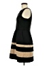 Iz Byer Stripes Black Cocktail Dress Size 7 - photo 5