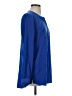 Not Your Daughter's Jeans 100% Polyester Blue Long Sleeve Blouse Size S - photo 4