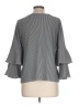 Bold Elements Gray 3/4 Sleeve Top Size L - photo 2