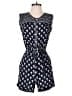 Ann Taylor LOFT Hearts Blue Romper Size S - photo 1