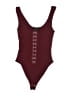 Forever 21 Burgundy Bodysuit Size S - photo 1