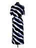 Nine West Stripes Blue Casual Dress Size M - photo 2