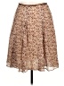 Ann Taylor Paisley Tan Casual Skirt Size 10 Petite - photo 2
