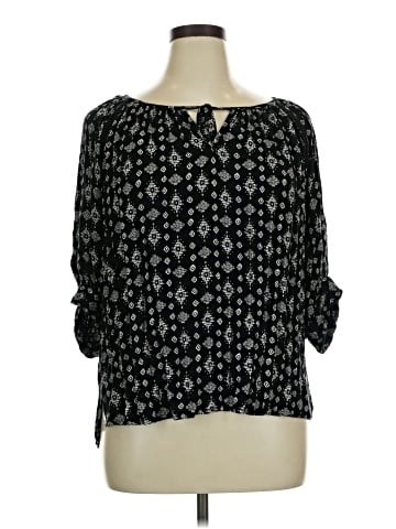 Karen Kane 3/4 Sleeve Blouse (view 1)