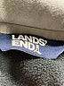 Lands' End 100% Polyester Solid Black Track Jacket Size L - photo 6