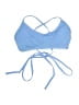Grayson 100% Polyester Blue Swimsuit Top Size L - photo 1
