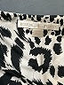 Boston Proper Animal Print Ivory Cocktail Dress Size 6 - photo 7