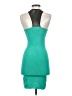 Bebe Color Block Teal Green Cocktail Dress Size S - photo 2