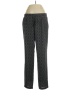 Zac & Rachel 100% Polyester Chevron-herringbone Black Casual Pants Size L - photo 1