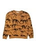 H&M Print Brown Pullover Sweater Size 8 - 10 - photo 1