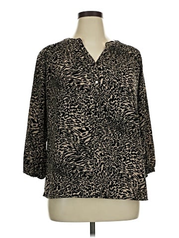 Dana Buchman 3/4 Sleeve Blouse (view 1)