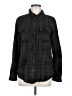 Dear John 100% Cotton Plaid Black Long Sleeve Button-Down Shirt Size M - photo 1
