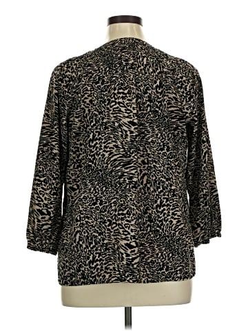 Dana Buchman 3/4 Sleeve Blouse (view 2)