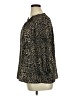 Dana Buchman 100% Polyester Animal Print Black 3/4 Sleeve Blouse Size XL - photo 5