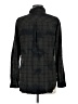 Dear John 100% Cotton Plaid Black Long Sleeve Button-Down Shirt Size M - photo 2