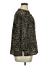 Dana Buchman 100% Polyester Animal Print Black 3/4 Sleeve Blouse Size XL - photo 4