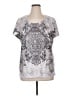 Zenergy by Chico's Gray Short Sleeve Top Size XL - photo 1