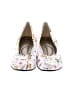 Soft Style Floral White Heels Size 9 - photo 2