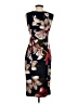 En Focus Studio Print Black Cocktail Dress Size 4 - photo 2