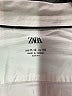 Zara Solid Ivory White Long Sleeve Button-Down Shirt Size 11 - 12 - photo 4