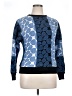 Jason Maxwell 100% Acrylic Print Blue Pullover Sweater Size XL - photo 1