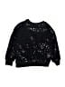 Zara Stars Black Pullover Sweater Size 8 - 9 - photo 2