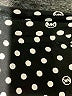 MICHAEL Michael Kors Polka Dots Black Short Sleeve Blouse Size 0X (estimated) - photo 7