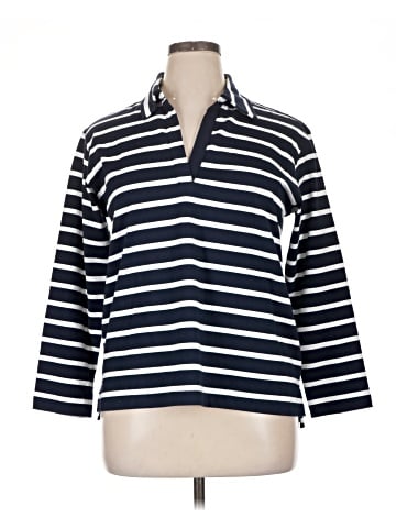 J. McLaughlin 3/4 Sleeve Button-Down Shirt (view 1)