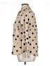 St. John's Bay Polka Dots Tan Long Sleeve Button-Down Shirt Size XL - photo 5