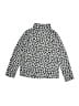 Gymboree 100% Cotton Animal Print Silver Long Sleeve Blouse Size 7 - photo 2