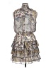 MSK Paisley Gray Cocktail Dress Size XL - photo 2