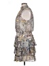 MSK Paisley Gray Cocktail Dress Size XL - photo 5