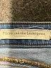 Pilcro and the Letterpress Hearts Blue Jeans Size 26 waist - photo 4