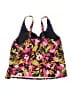 Lands' End Floral Pink Swimsuit Top Size 18w - photo 2