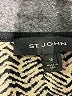 St. John Black Short Sleeve Blouse Size 10 - photo 7