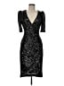 Calvin Klein Black Cocktail Dress Size 8 - photo 1