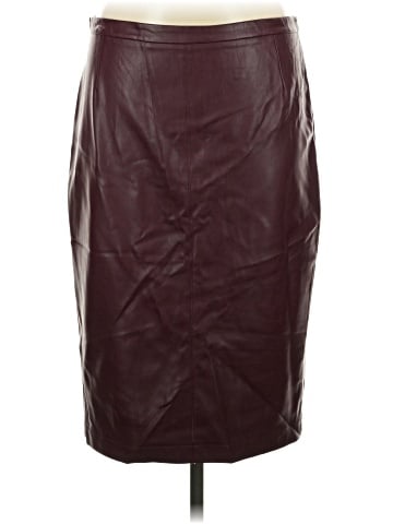 G by Giuliana Rancic Faux Leather Skirt (view 1)