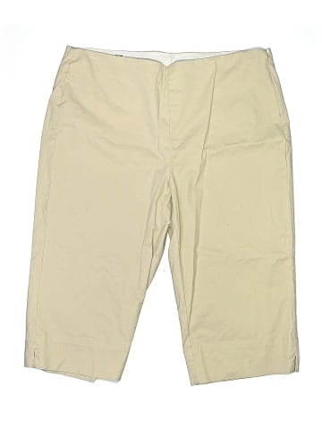 Lands' End Khaki Shorts (view 1)
